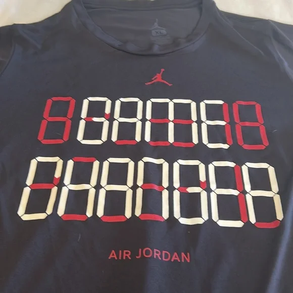 Jordan Black 'Game Changer’ boys xl dri fit Tee - Picture 2 of 3